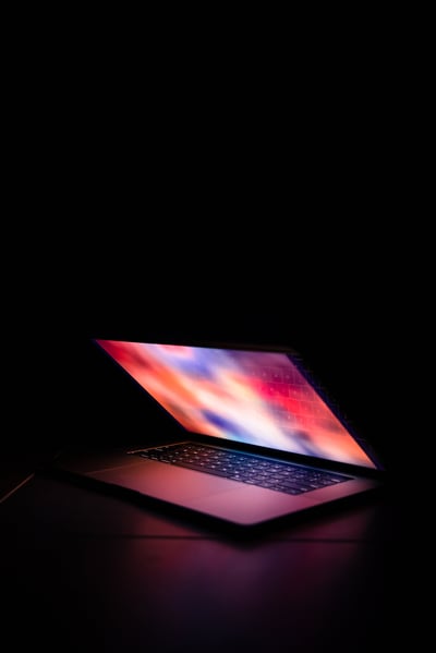 portrait-of-illuminated-laptop